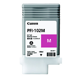 Canon PFI-102 Cartouche d'encre authentique 0897B001 - Magenta