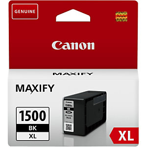 Canon PGI-1500XL Cartouche d'encre authentique grande capacité 9182B001 - Noir