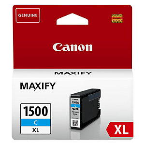 Canon PGI-1500XL Cartouche d'encre authentique grande capacité 9193B001 - Cyan