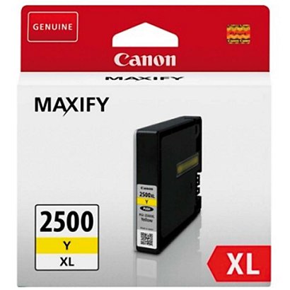 Canon PGI-2500 XL Y, 9267B001AA, Cartucho de Tinta, Maxify, Amarillo, Alta Capacidad - 1