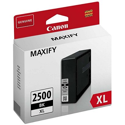 Canon PGI-2500 XL BK, 9254B001AA, Cartucho de Tinta, Maxify, Negro, Alta Capacidad - 1