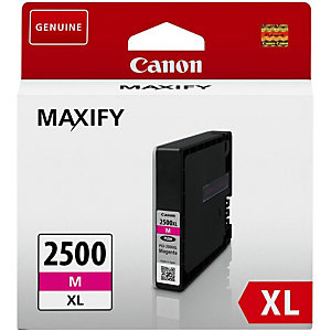 Canon PGI-2500XL Cartouche d'encre authentique grande capacité 9266B001 - Magenta