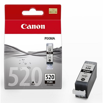 Canon PGI-520 BK, 2932B001, Cartucho de Tinta, PIXMA, Negro