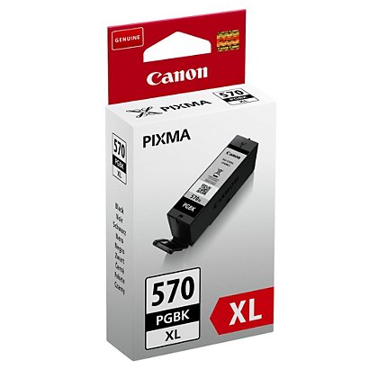 Canon PGI-570PGBK XL, 0318C001, Cartucho de Tinta reciclado, Negro, Alta Capacidad - 1