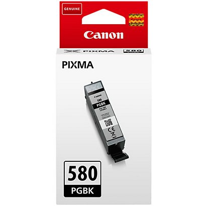 Canon PGI-580 PGBK, 2078C001, Cartucho de Tinta, PIXMA, Negro - 1