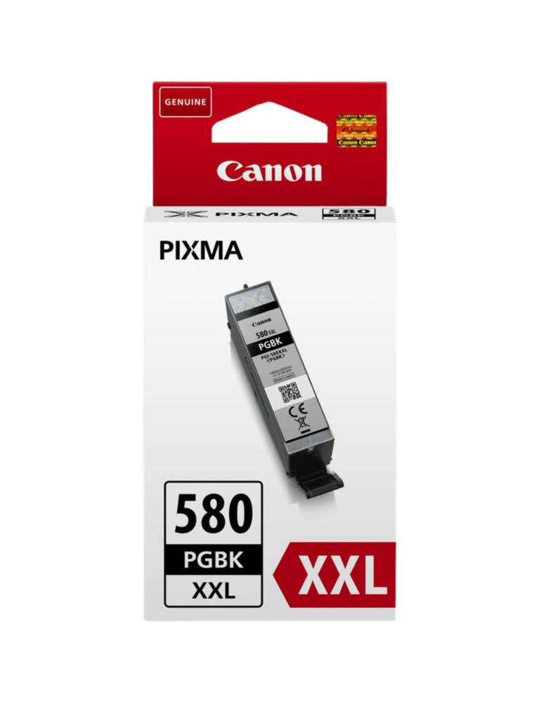Canon PGI-580 PGBK XXL Cartouche d'encre authentique grande capacité 1970C001 - Noir