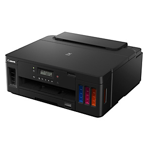 Canon Pixma Megatank G5050, Impresora de inyección de tinta a color, conexión Wi-Fi, A4 (210 x 297 mm), negro Canon Pixma Megatank G5050, Impresora de inyección de tinta a color, conexión Wi-Fi, A4 (210 x 297 mm), negro