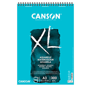 CANSON Album XL Aquarelle - A3 - 300gr - 30 fogli