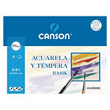 CANSON Basik Láminas de papel A4+ para acuarela y témpera CANSON Basik Láminas de papel A4+ para acuarela y témpera