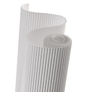 CANSON Cartón ondulado, 300 g, rollo, 0,5x0,7 m, Blanco, Paquete de 10 CANSON Cartón ondulado, 300 g, rollo, 0,5x0,7 m, Blanco, Paquete de 10
