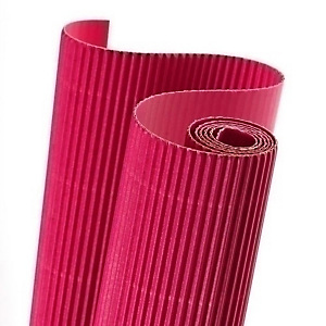 CANSON Cartón ondulado, 300 g, rollo, 0,5x0,7 m, Rosa, Paquete de 10 CANSON Cartón ondulado, 300 g, rollo, 0,5x0,7 m, Rosa, Paquete de 10
