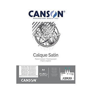 CANSON Carta lucida satinata - A4 - 90-95 gr - 250 fogli