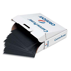 CANSON Feuille de carton plume Classic Noir photo 5mm 50x65 cm CANSON Feuille de carton plume Classic Noir photo 5mm 50x65 cm