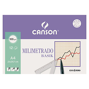 CANSON Milimetrado láminas de dibujo (A4) CANSON Milimetrado láminas de dibujo (A4)