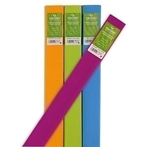 CANSON Papel Crepe, Pinocho, 40 g, 0,5 x 2,5 m, Frambuesa