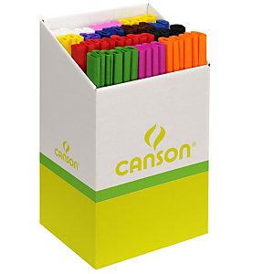 CANSON Papel crespón/pinocho, 0,5 x 2,5 m, amarillo limón
