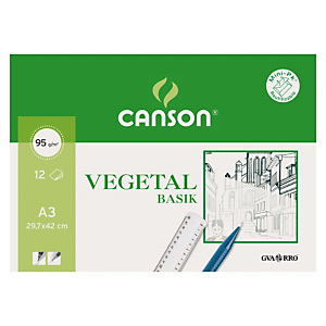 CANSON Papel vegetal A3 CANSON Papel vegetal A3