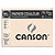 CANSON Pochette de 12 feuilles papier dessin MI-TEINTES 160g 24x32cm Noir Ref-317104 - 1