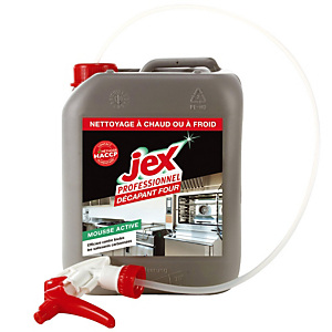Décapant four HACCP Jex Professionnel 5 L + pistolet Décapant four HACCP Jex Professionnel 5 L + pistolet