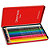 CARAN D'ACHE Boîte de 12 crayons de couleur PABLO résistante à l'eau - tendre, sèche - Bois cèdre FSC™ - 1