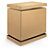 Cardboard Cap and Sleeve Loading Cases Without Pallet, 770x570x660mm - 1