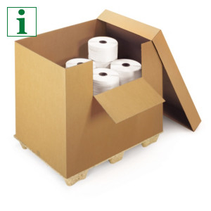 Cardboard loading cases with optional lids