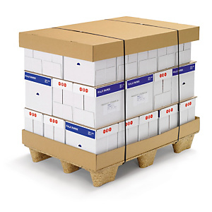 Cardboard pallet caps and trays Cardboard pallet caps and trays