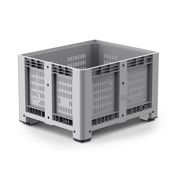 Cargopallet 4 piedini per alimenti 1200x1000x760 mm carico 510 kg - 3