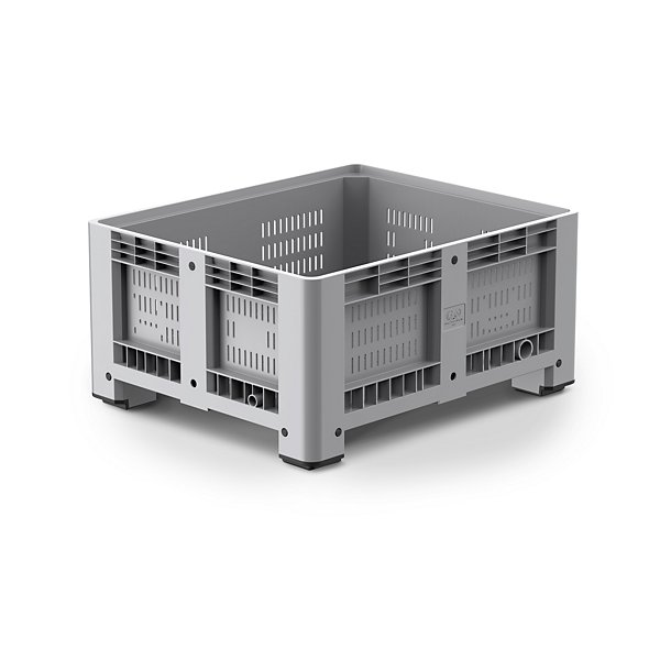 Cargopallet 4 piedini per alimenti 1200x800x760 mm carico 470 kg - 4