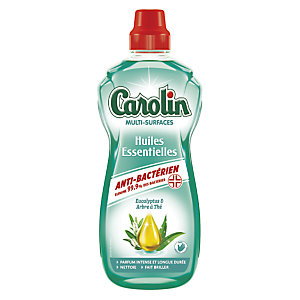 CAROLIN Nettoyant multi-usages antibactérien parfumé Carolin arbre à thé 1 L