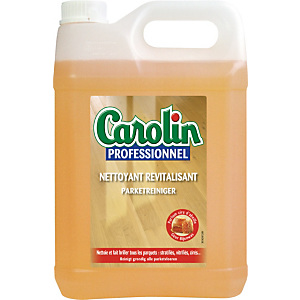 Carolin Nettoyant parquets Miel et Lait, Bidon de 5 L