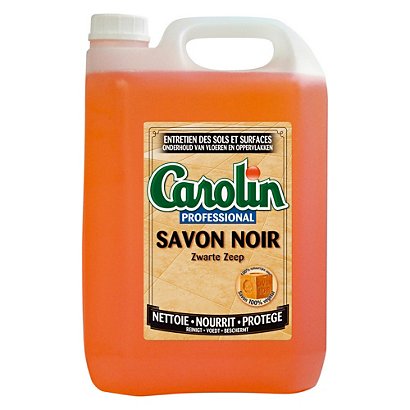 Carolin Savon Noir Sans parfum, Bidon de  5 L