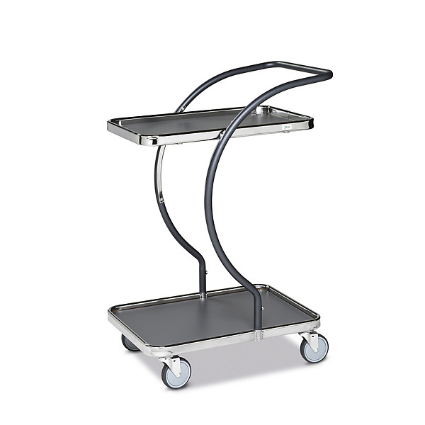 Carrello 2 pianali C-Line con maniglia ergonomica portata 120 kg - 1
