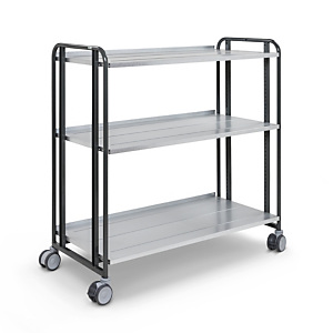 Carrello con 3 ripiani capacità 50 kg Carrello con 3 ripiani capacità 50 kg