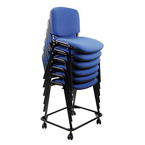 Carrello per sedie attesa impilabili Carrello per sedie attesa impilabili
