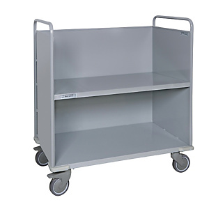 Carrello porta faldoni 2 ripiani portata 300 kg Carrello porta faldoni 2 ripiani portata 300 kg