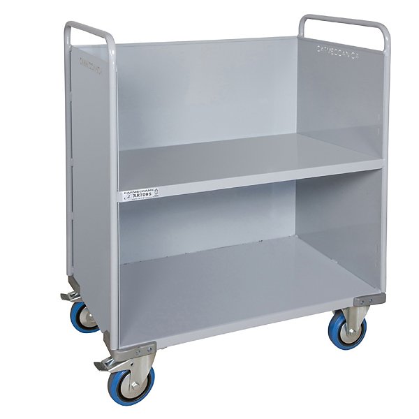 Carrello porta faldoni 2 ripiani portata 300 kg - 2