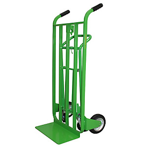 Carrello portapacchi trasformabile ruote gommate portata 400 kg Carrello portapacchi trasformabile ruote gommate portata 400 kg