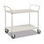 Carrello portatutto verde 2 ripiani 4 ruote girevoli 2 con freno 1080 x 480 x 940 mm portata 250 kg - 3