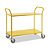 Carrello portatutto verde 2 ripiani 4 ruote girevoli 2 con freno 1080 x 480 x 940 mm portata 250 kg - 5