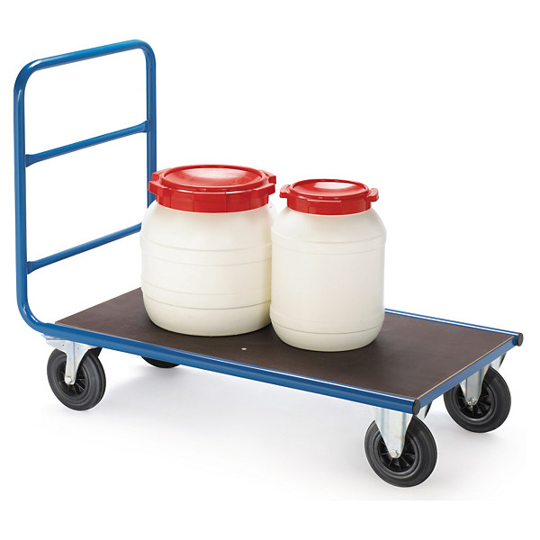 Carro de transporte com lateral tubular - 1