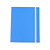 CART. GARDA Cartella con elastico - fibrone - 3 lembi - 27x37 cm - blu - Cartotecnica del Garda - 2