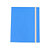 CART. GARDA Cartella con elastico - fibrone - 3 lembi - 27x37 cm - blu - Cartotecnica del Garda - 3