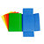 CART. GARDA Cartellina con elastico - cartone plastificato - 3 lembi - 17x25 cm - colori assortiti - Cartotecnica del Garda - 3