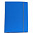 CART. GARDA Cartellina con elastico - cartone plastificato - 3 lembi - 25x34 cm - azzurro - Cartotecnica del Garda - 2