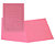 CART. GARDA Cartelline semplici - con stampa - cartoncino Manilla 145 gr - 25x34 cm - rosa - Cartotecnica del Garda - conf. 100 pezzi - 3