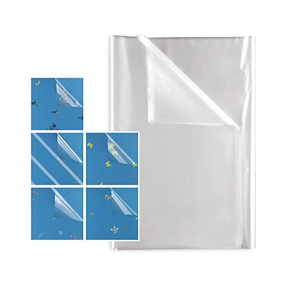 Carta trasparente in fogli, 100 x 130 cm, (confezione 25 fogli) - Carta da  Imballaggio