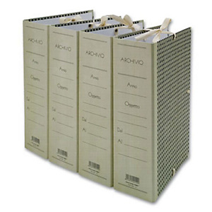 Cartella archivio con lacci, Cartone, Paglia di vienna, 350 mm x 250 mm x 80 mm (confezione 5 pezzi) Cartella archivio con lacci, Cartone, Paglia di vienna, 350 mm x 250 mm x 80 mm (confezione 5 pezzi)