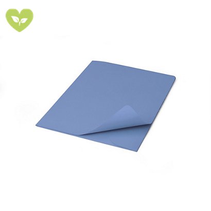 Cartellina a 3 lembi, 255 x 332 mm, Cartoncino manilla 145 g/m², Azzurro scuro (confezione 50 pezzi)