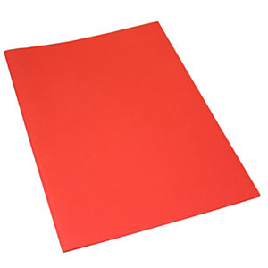 Cartellina a 3 lembi Classic, 25 x 35 cm, Cartoncino uso mano 200 g/m², Rosso (confezione 25 pezzi)